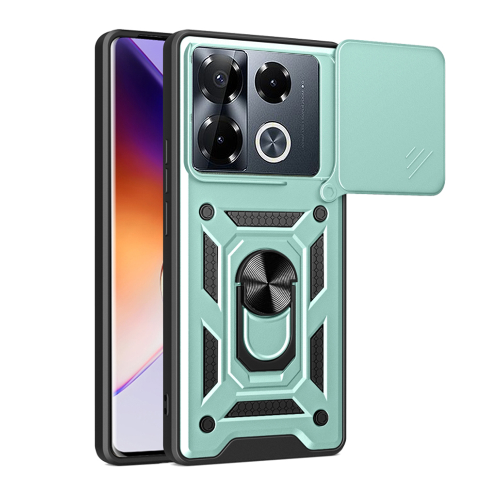 Калъф за Infinix Note 40 Pro+ - Techsuit CamShield Series - Зелен