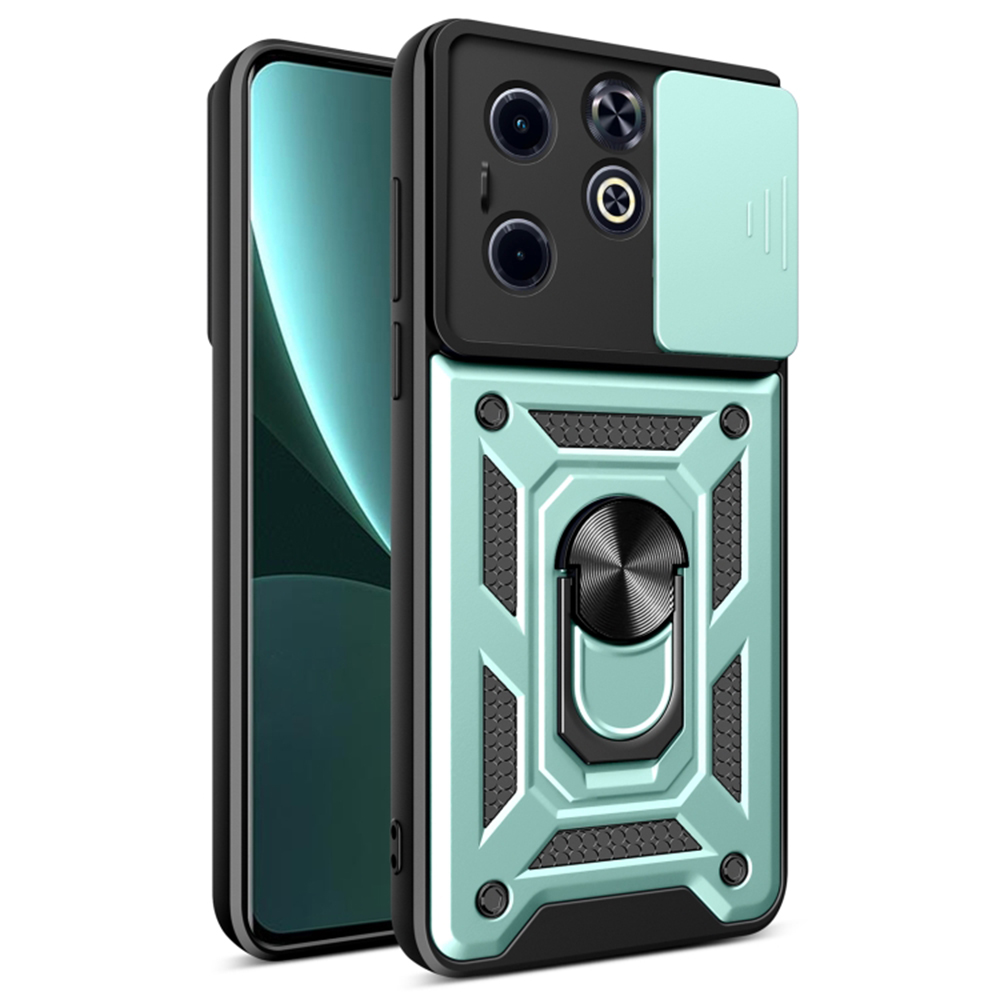 Калъф за Infinix Hot 40i / Smart 8 - Techsuit CamShield Series - Зелен