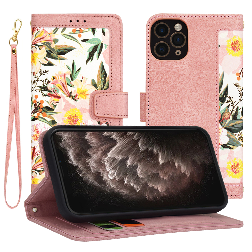 Калъф за iPhone 11 Pro - Techsuit FlipCraft - Sweetheart Розов