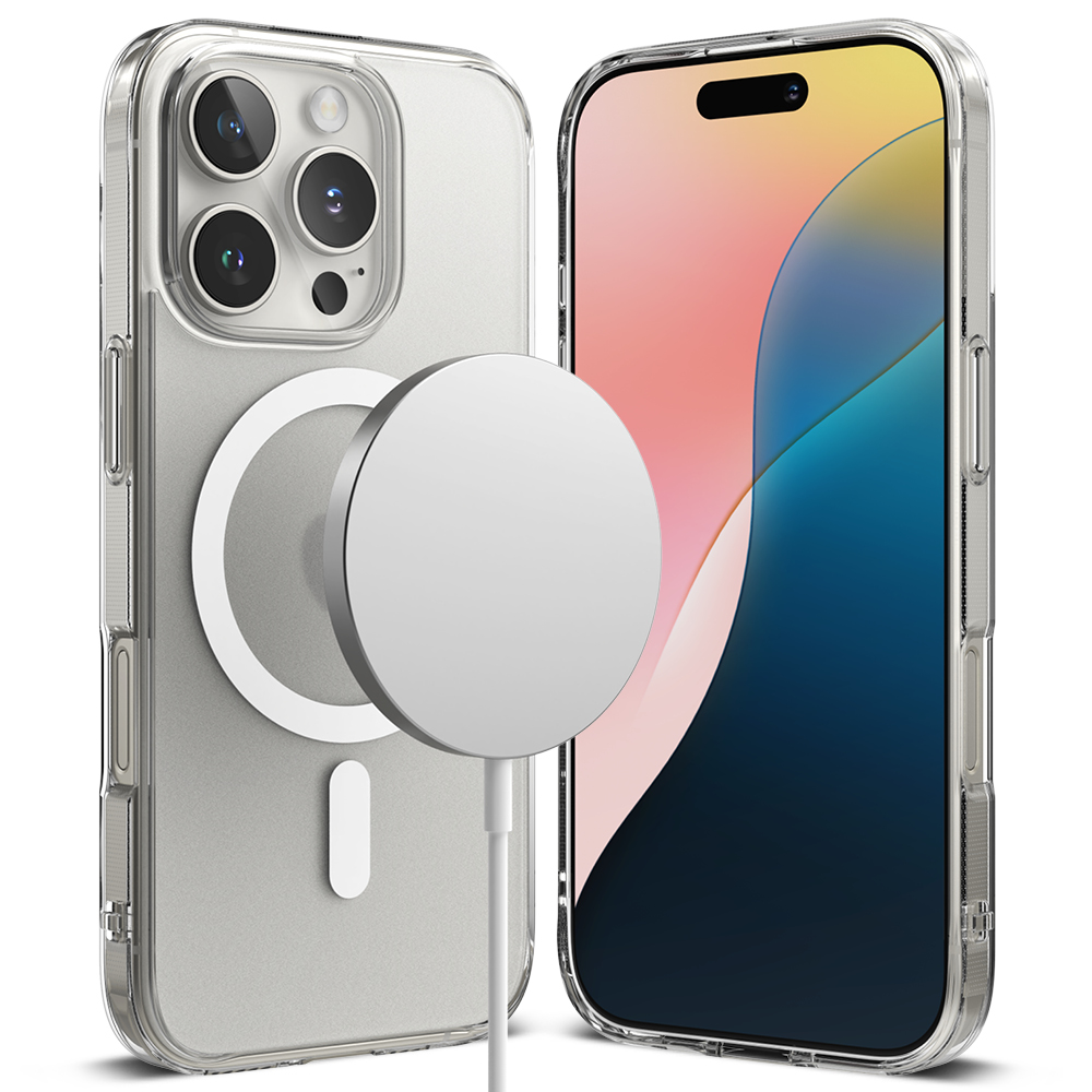 Калъф за iPhone 16 Pro - Ringke Fusion MagSafe - Matte Прозрачен