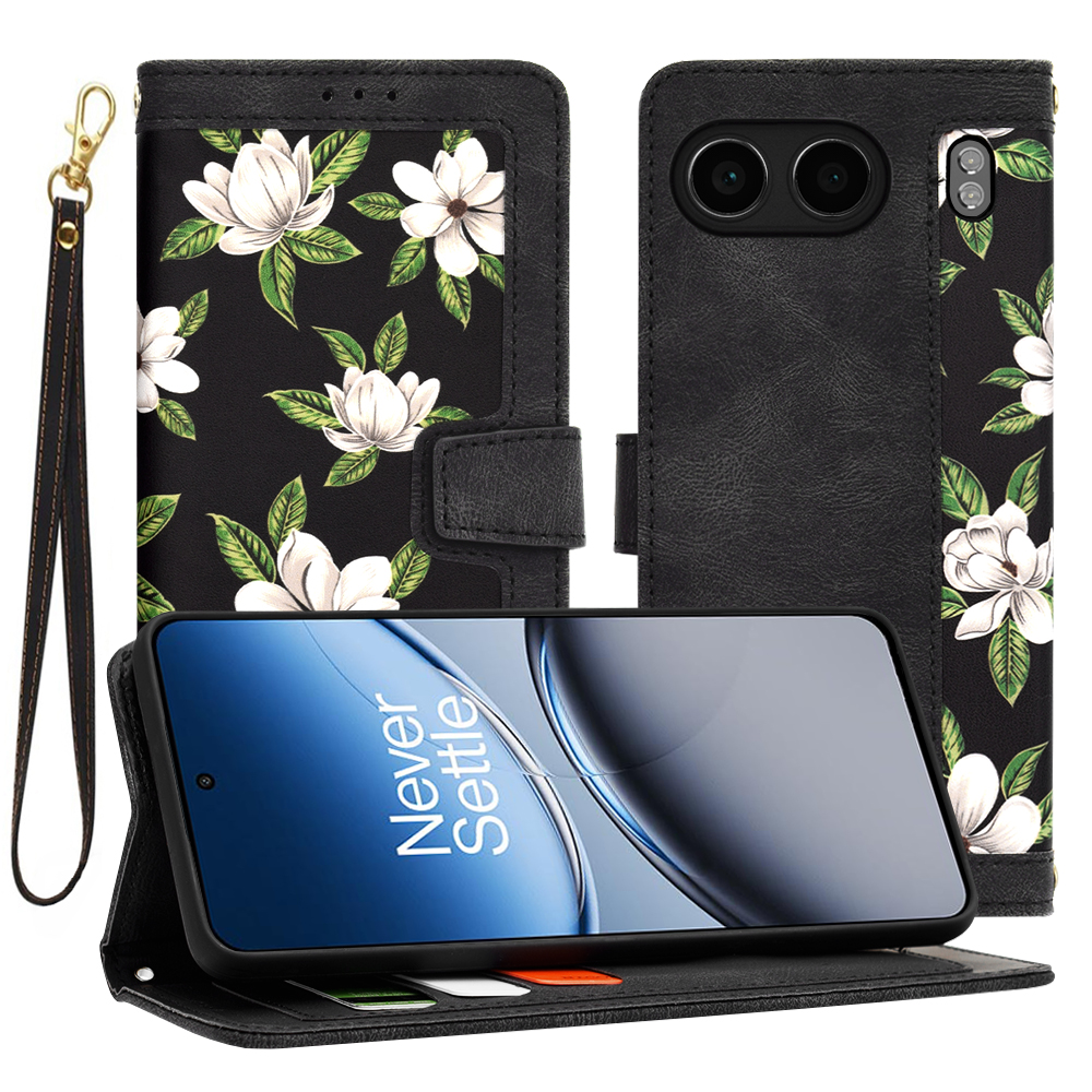 Калъф за OnePlus Nord 4 - Techsuit FlipCraft - Flowers of the Dawn
