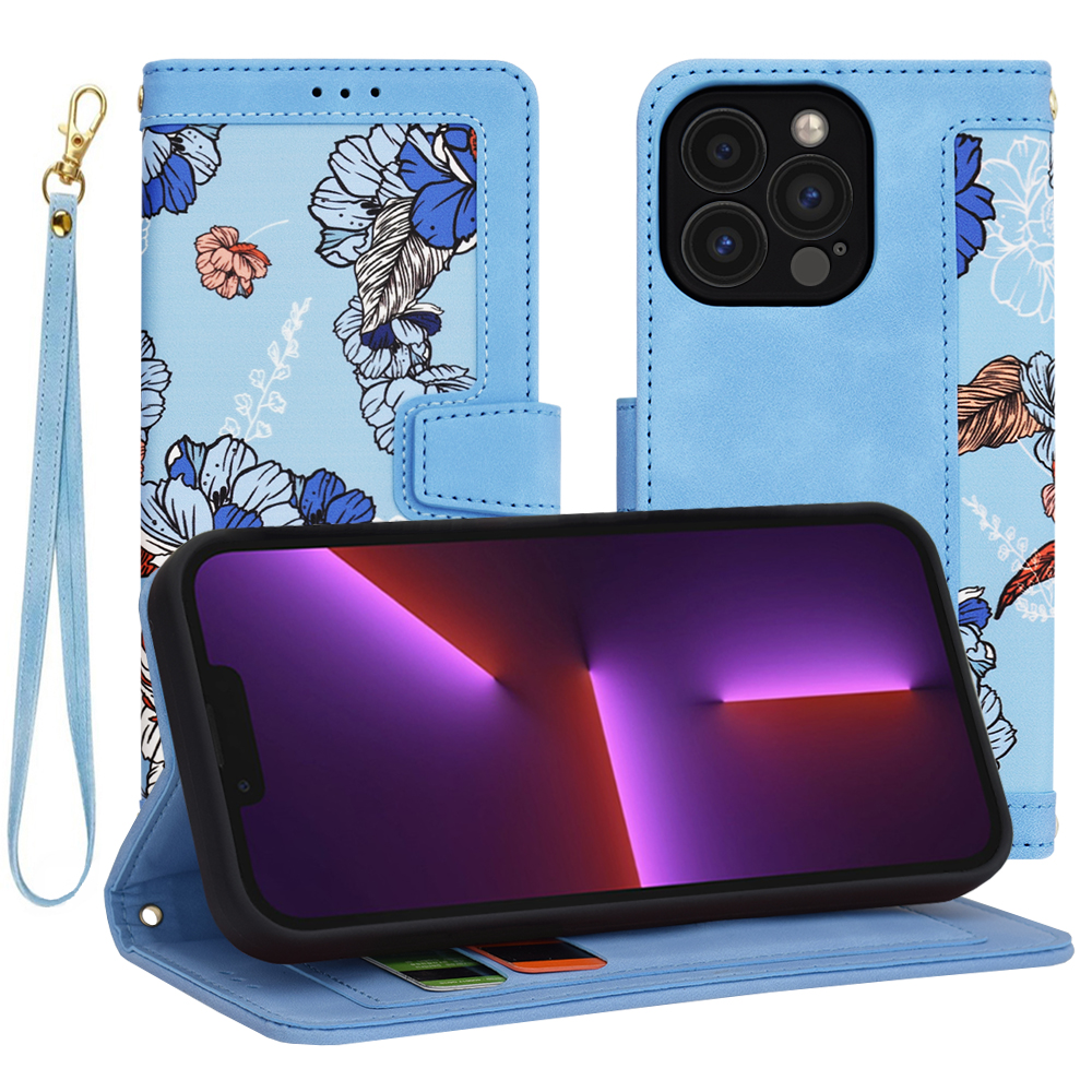 Калъф за iPhone 13 Pro - Techsuit FlipCraft - Vibrant Син