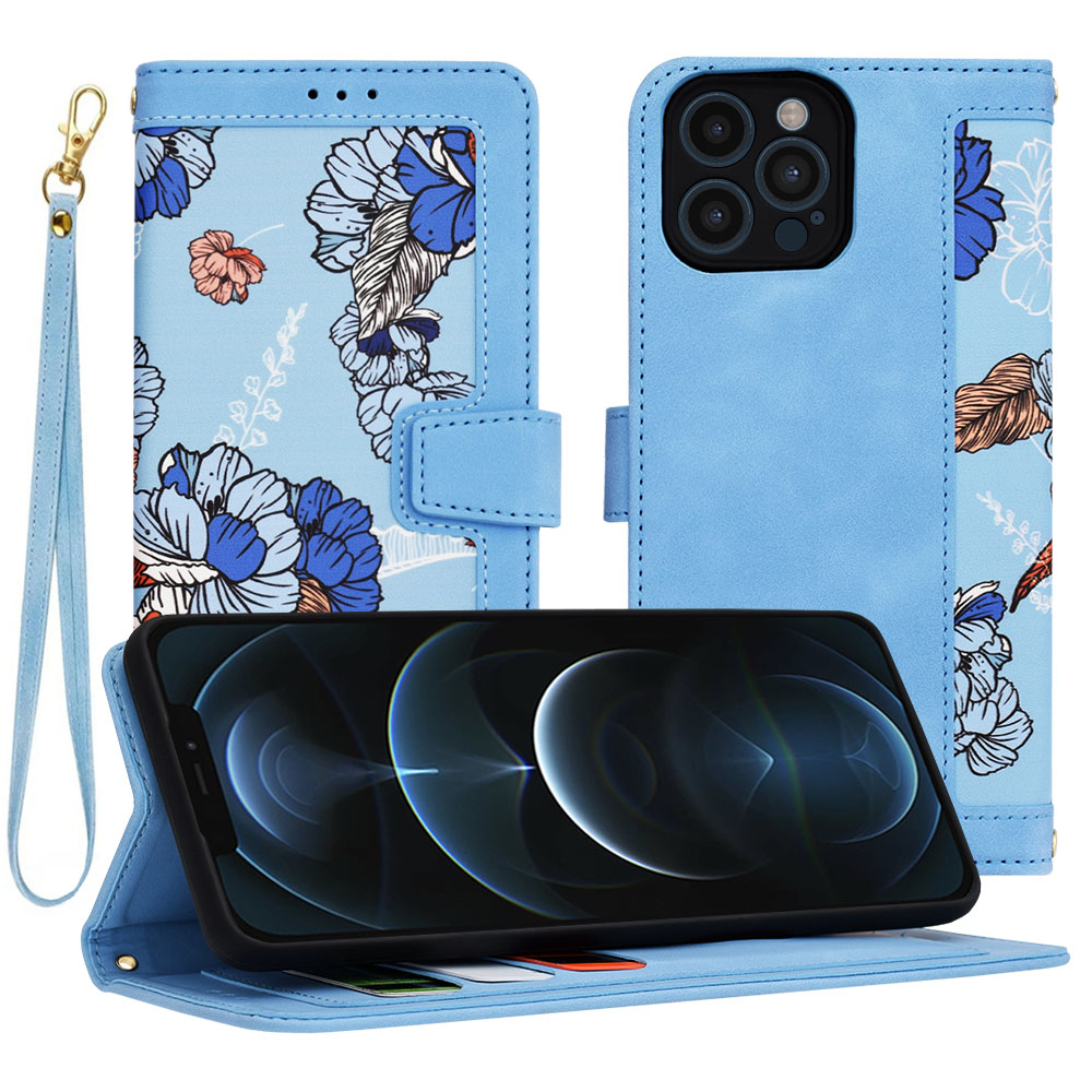 Калъф за iPhone 12 Pro Max - Techsuit FlipCraft - Vibrant Син