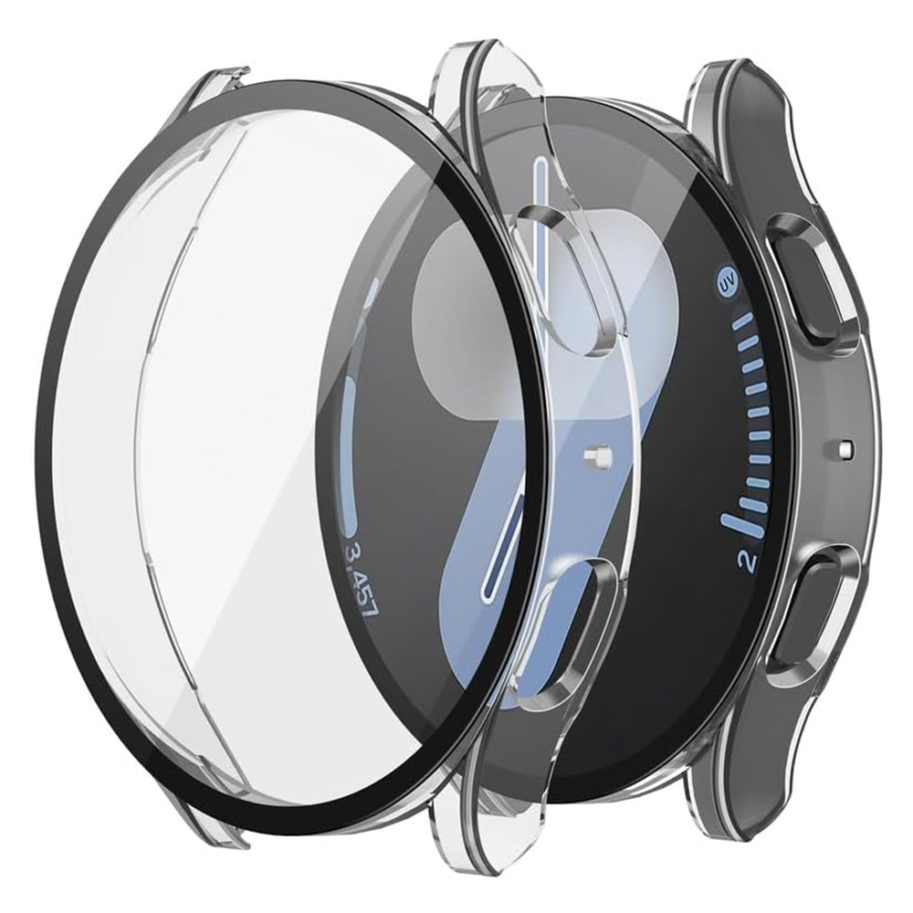 Калъф за Samsung Galaxy Watch7 (44 мм) + калъф - Techsuit Defense360 Pro - Прозрачен
