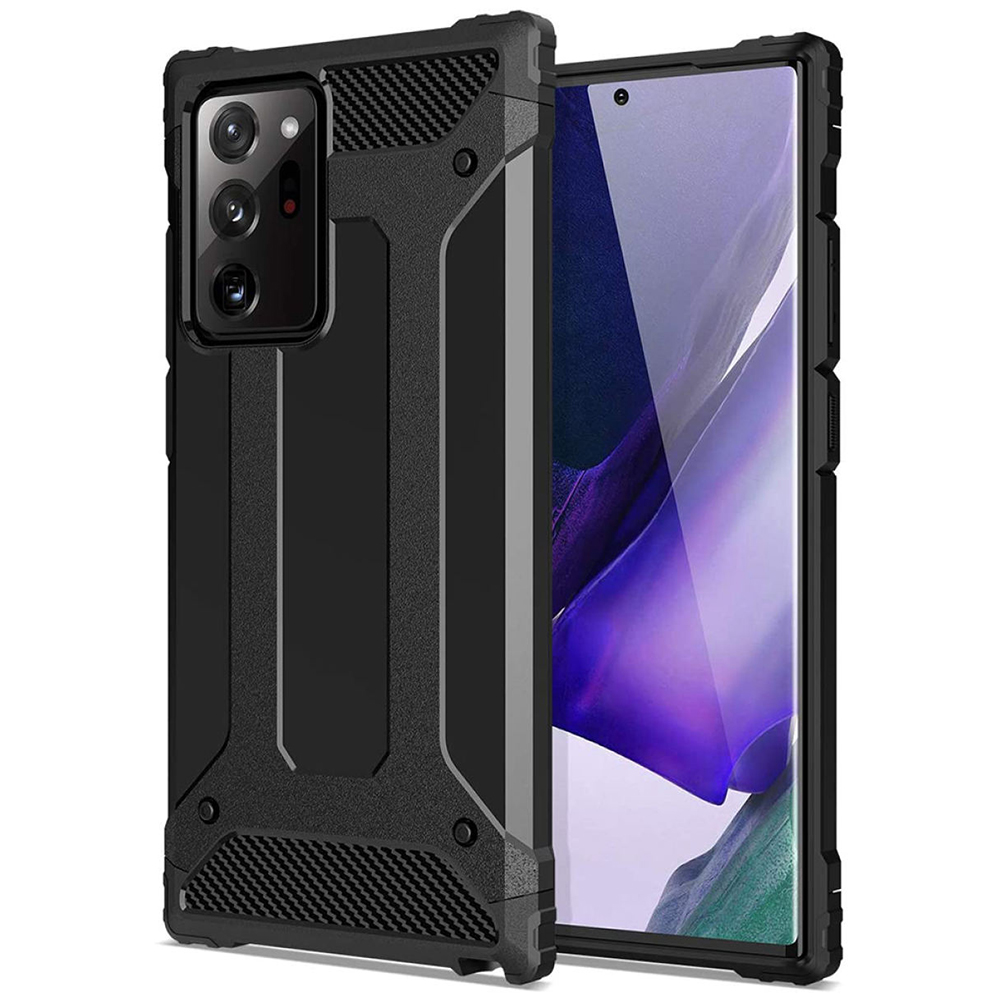 Калъф за Samsung Galaxy Note 20 Ultra - Techsuit Hybrid Armor - Черен