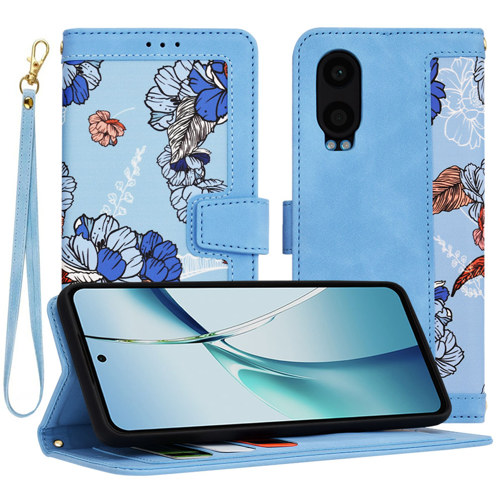 Калъф за OnePlus Nord CE4 Lite - Techsuit FlipCraft - Vibrant Син