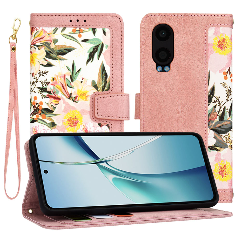 Калъф за OnePlus Nord CE4 Lite - Techsuit FlipCraft - Sweetheart Розов