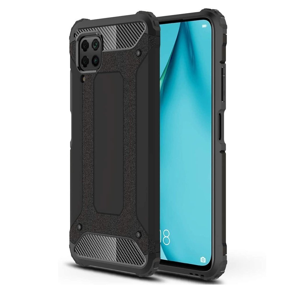 Калъф за Huawei P40 Lite - Techsuit Hybrid Armor - Черен