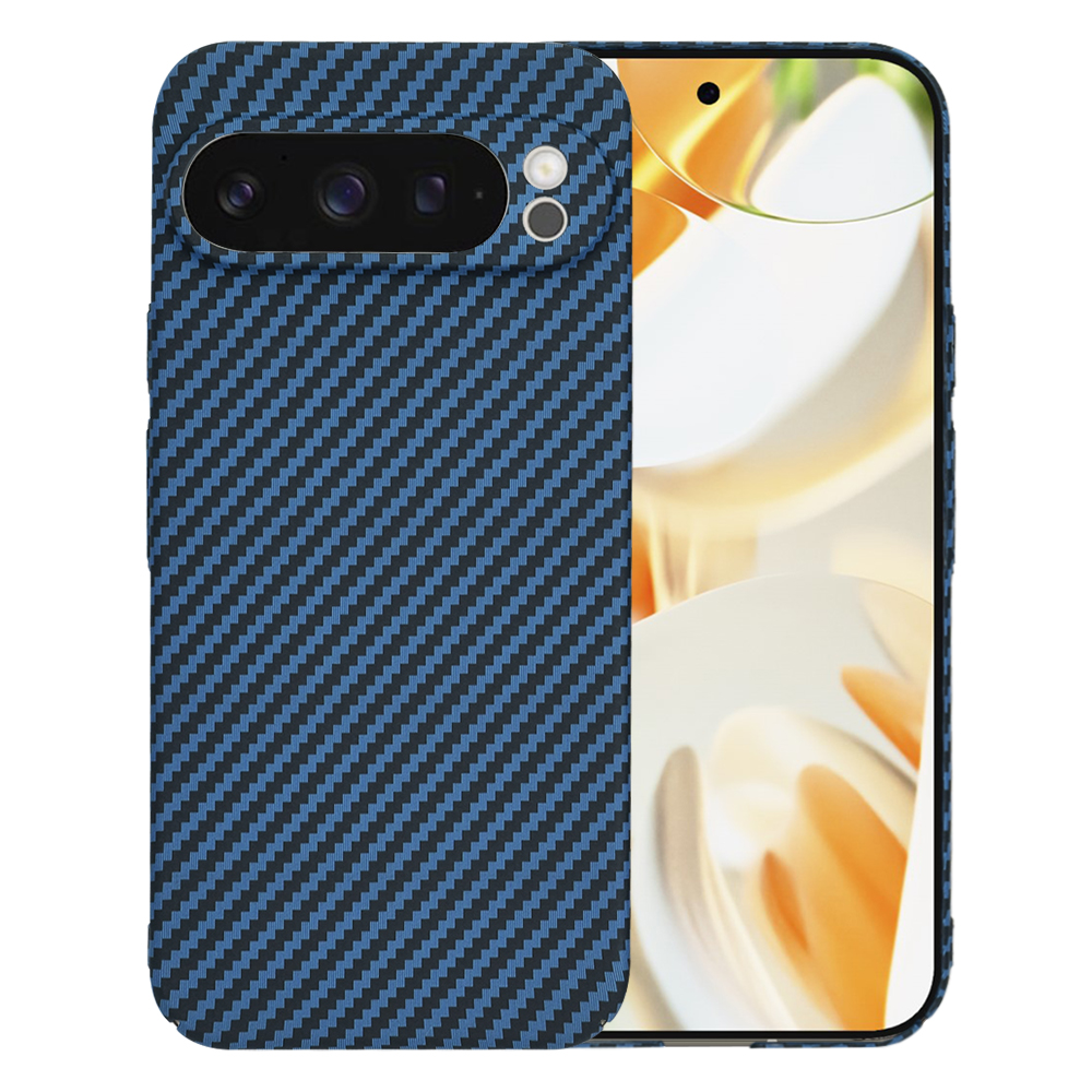 Калъф за Google Pixel 9 Pro - Techsuit Carbonite FiberShell - Cyan