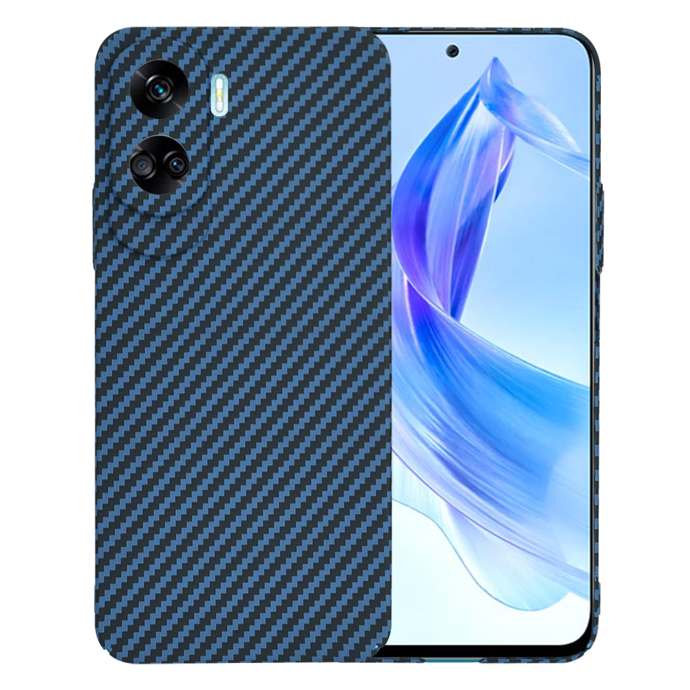 Калъф за Honor 90 Lite - Techsuit Carbonite FiberShell - Cyan