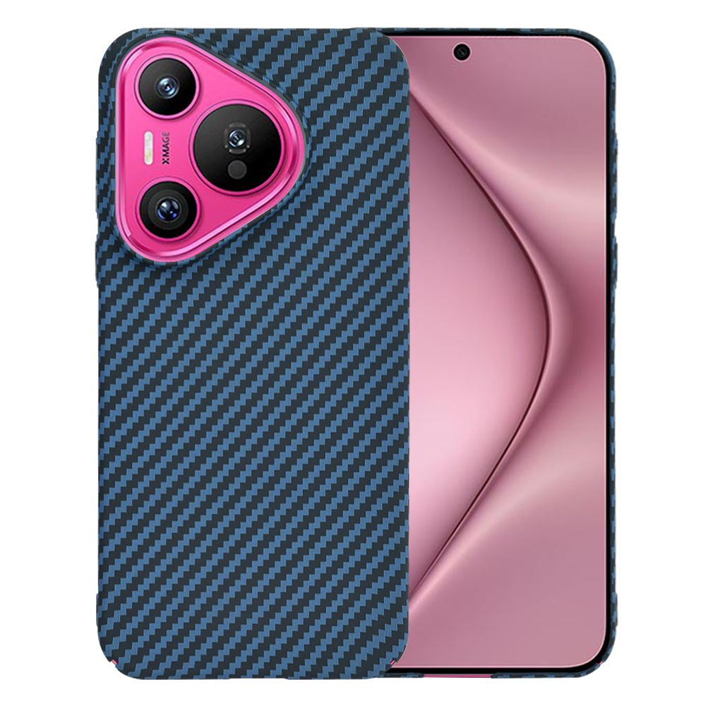 Калъф за Huawei Pura 70 - Techsuit Carbonite FiberShell - Cyan