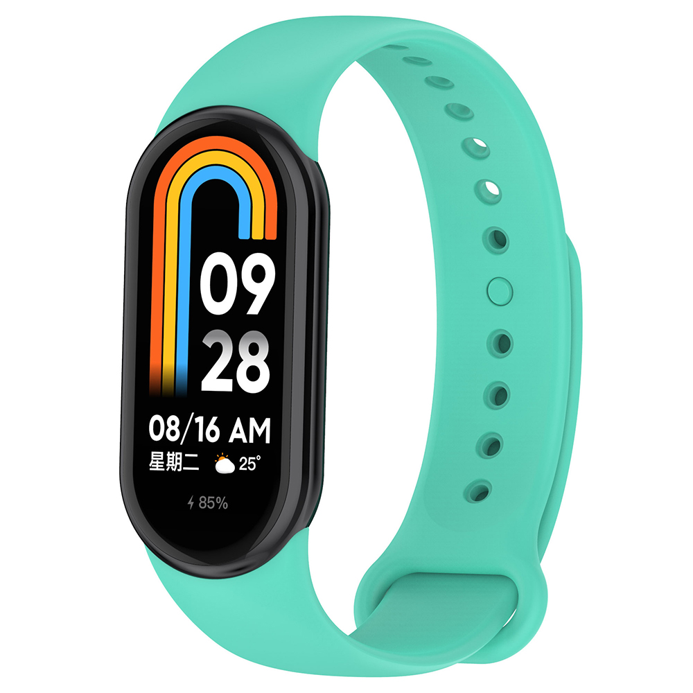 Каишка за Xiaomi Mi Band 8 / 8 NFC / 9 / 9 NFC / 10 - Каишка за часовник Techsuit (W014) - Синьозелено