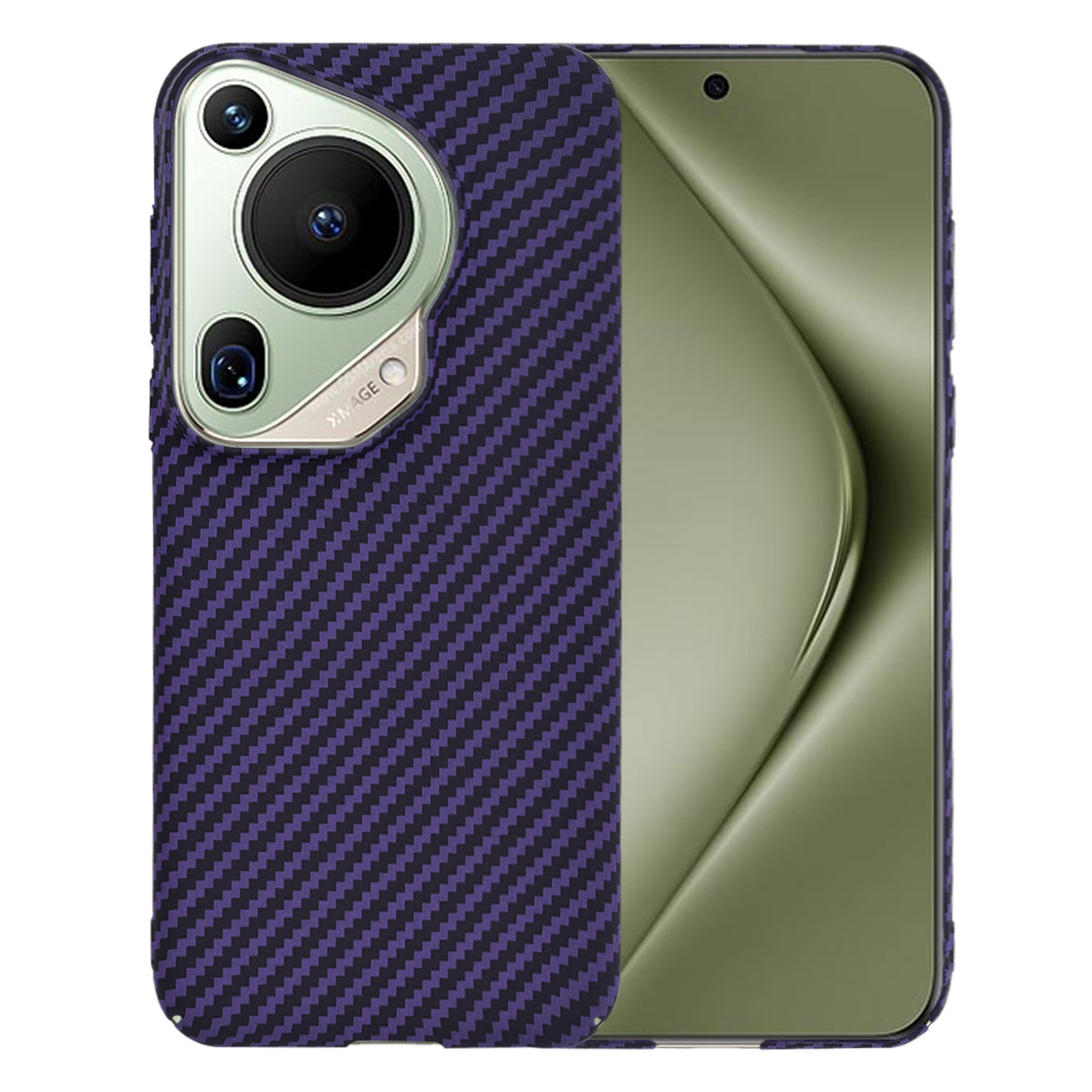 Калъф за Huawei Pura 70 Ultra - Techsuit Carbonite FiberShell - Лилав