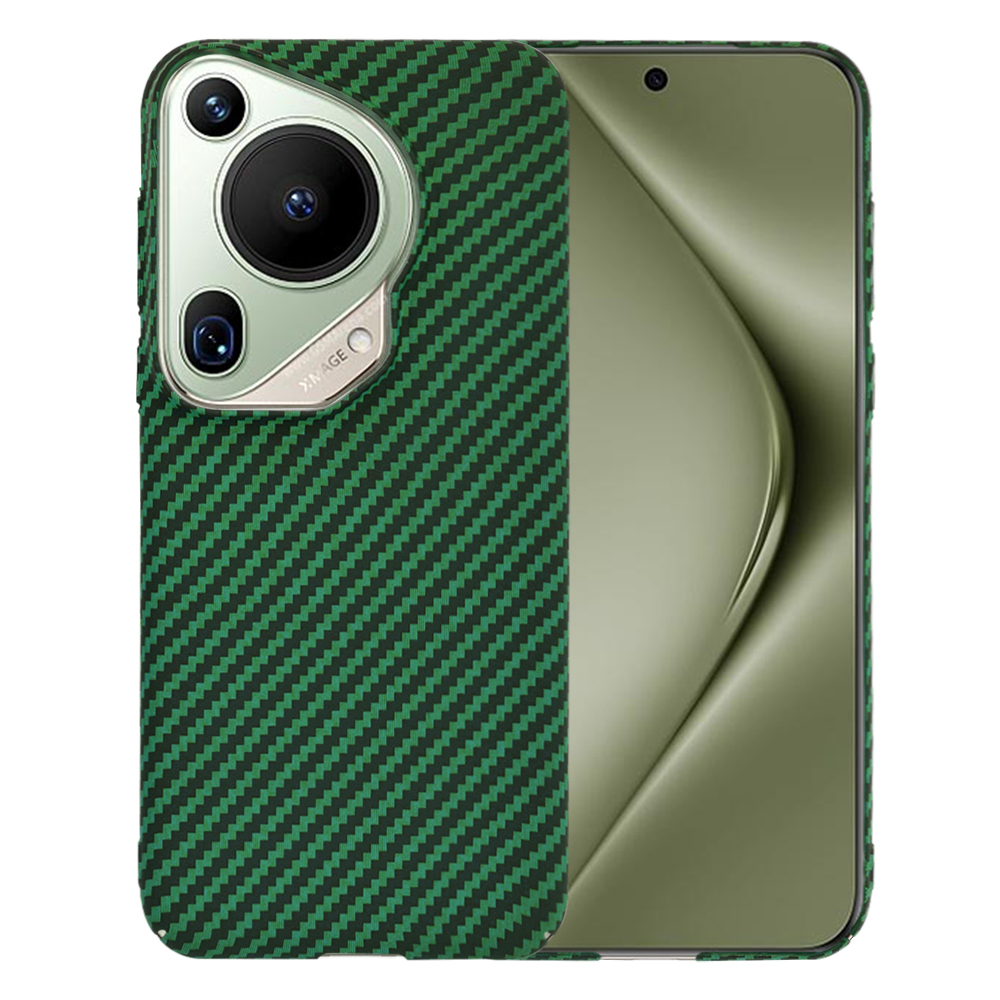Калъф за Huawei Pura 70 Ultra - Techsuit Carbonite FiberShell - Зелен