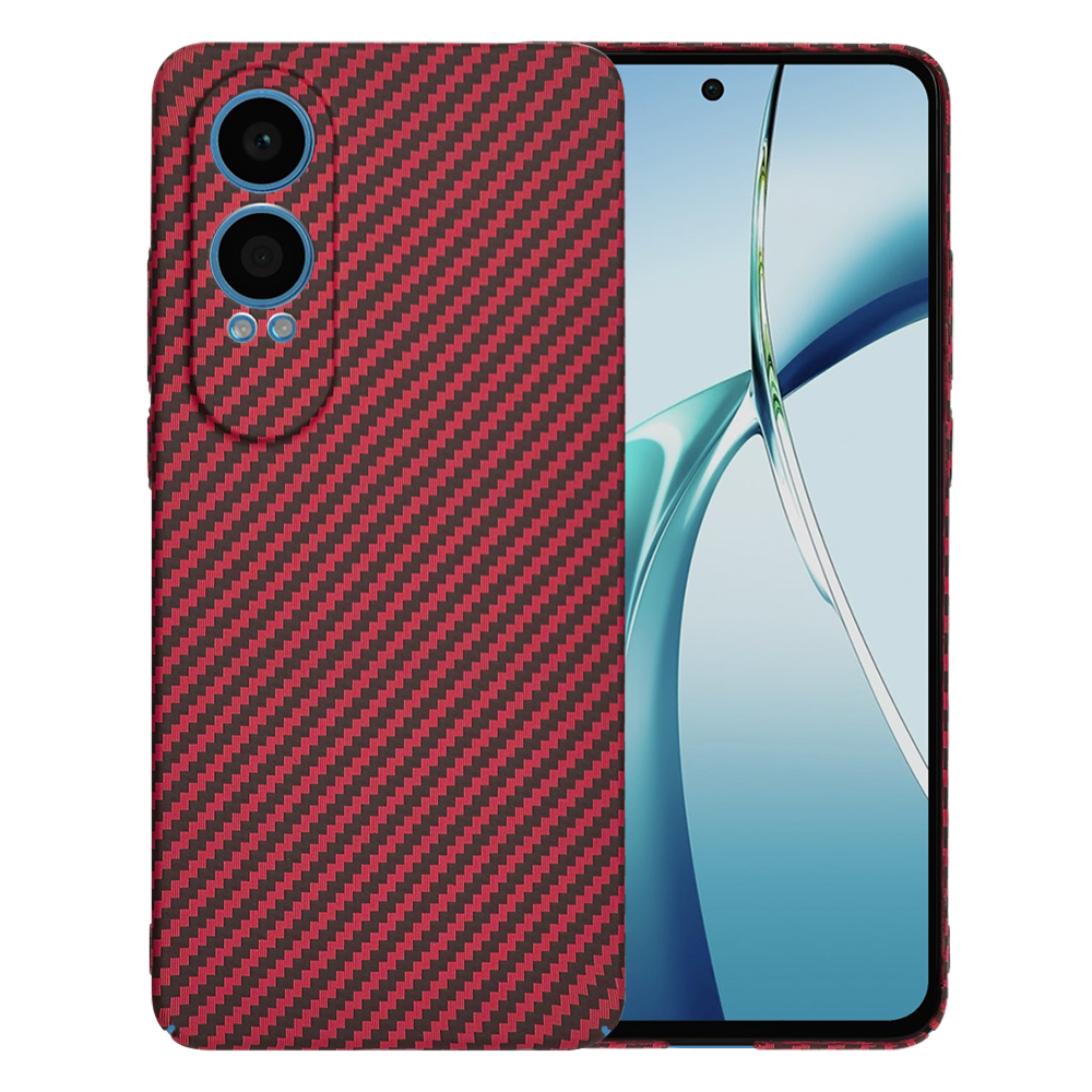 Калъф за OnePlus Nord CE4 Lite - Techsuit Carbonite FiberShell - Червен