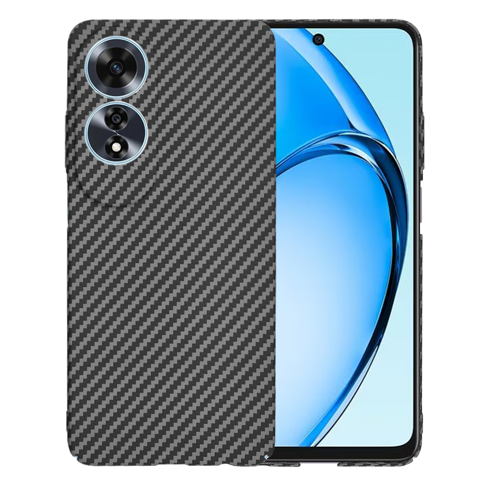 Калъф за Oppo A60 4G - Techsuit Carbonite FiberShell - Черен