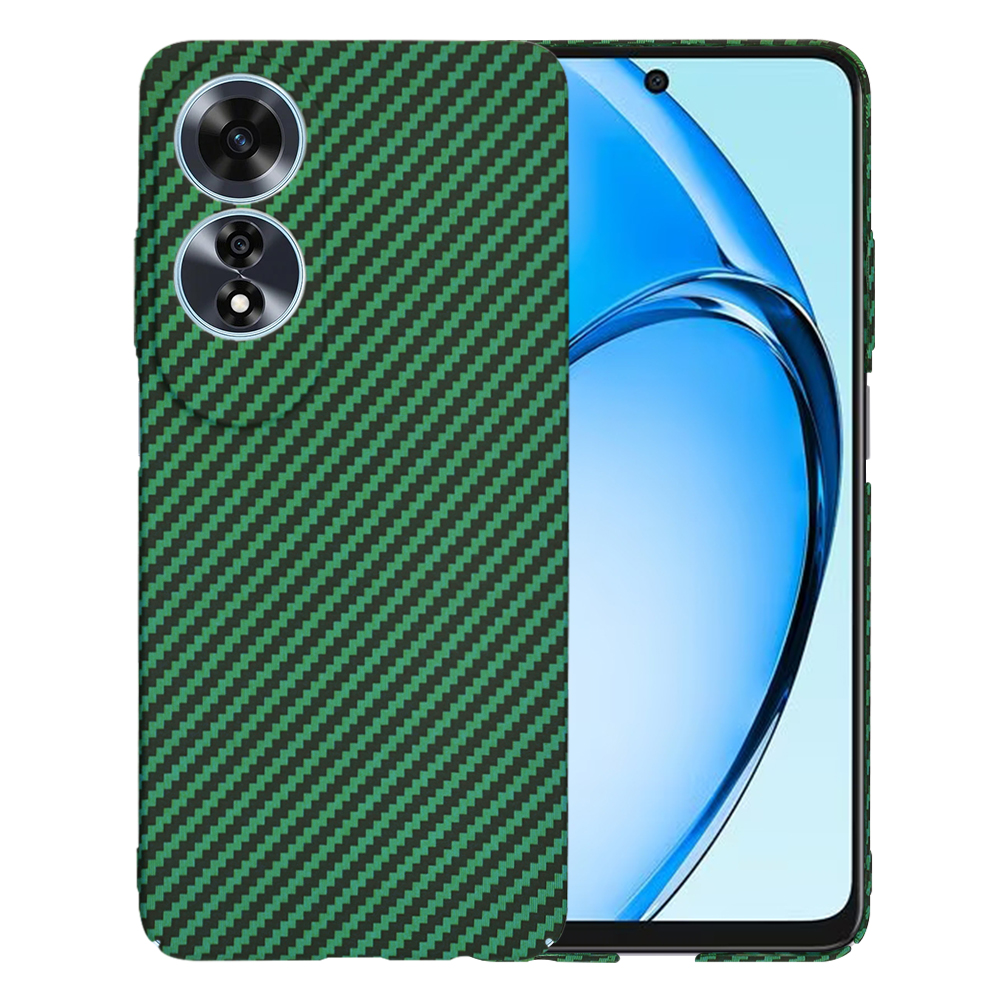Калъф за Oppo A60 4G - Techsuit Carbonite FiberShell - Зелен