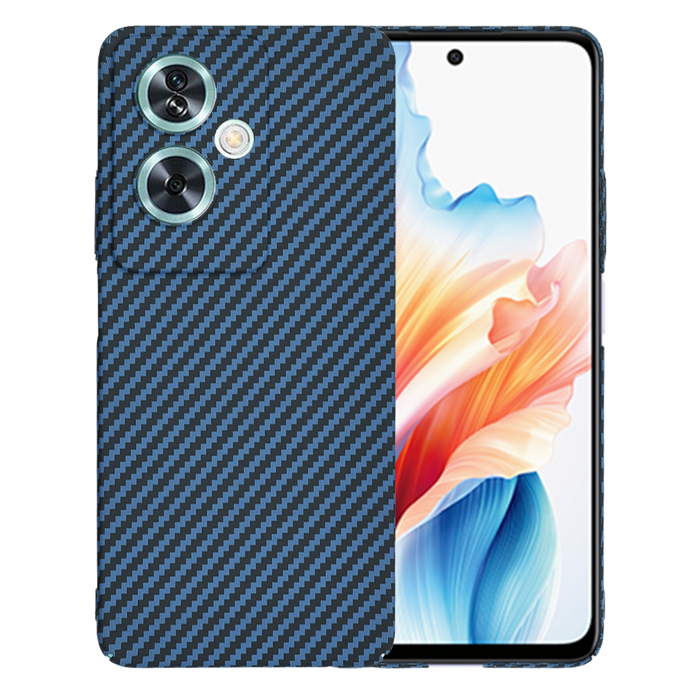 Калъф за Oppo A79 5G / OnePlus Nord N30 SE - Techsuit Carbonite FiberShell - Cyan