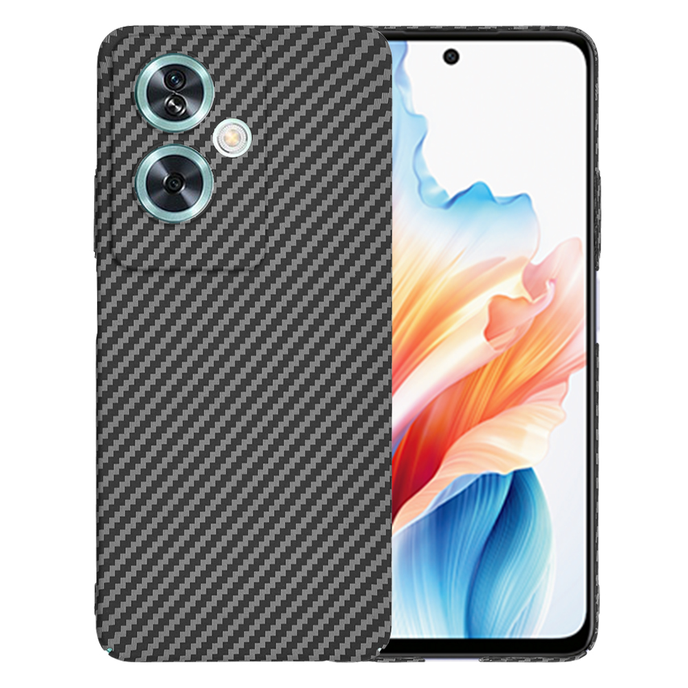 Калъф за Oppo A79 5G / OnePlus Nord N30 SE - Techsuit Carbonite FiberShell - Черен