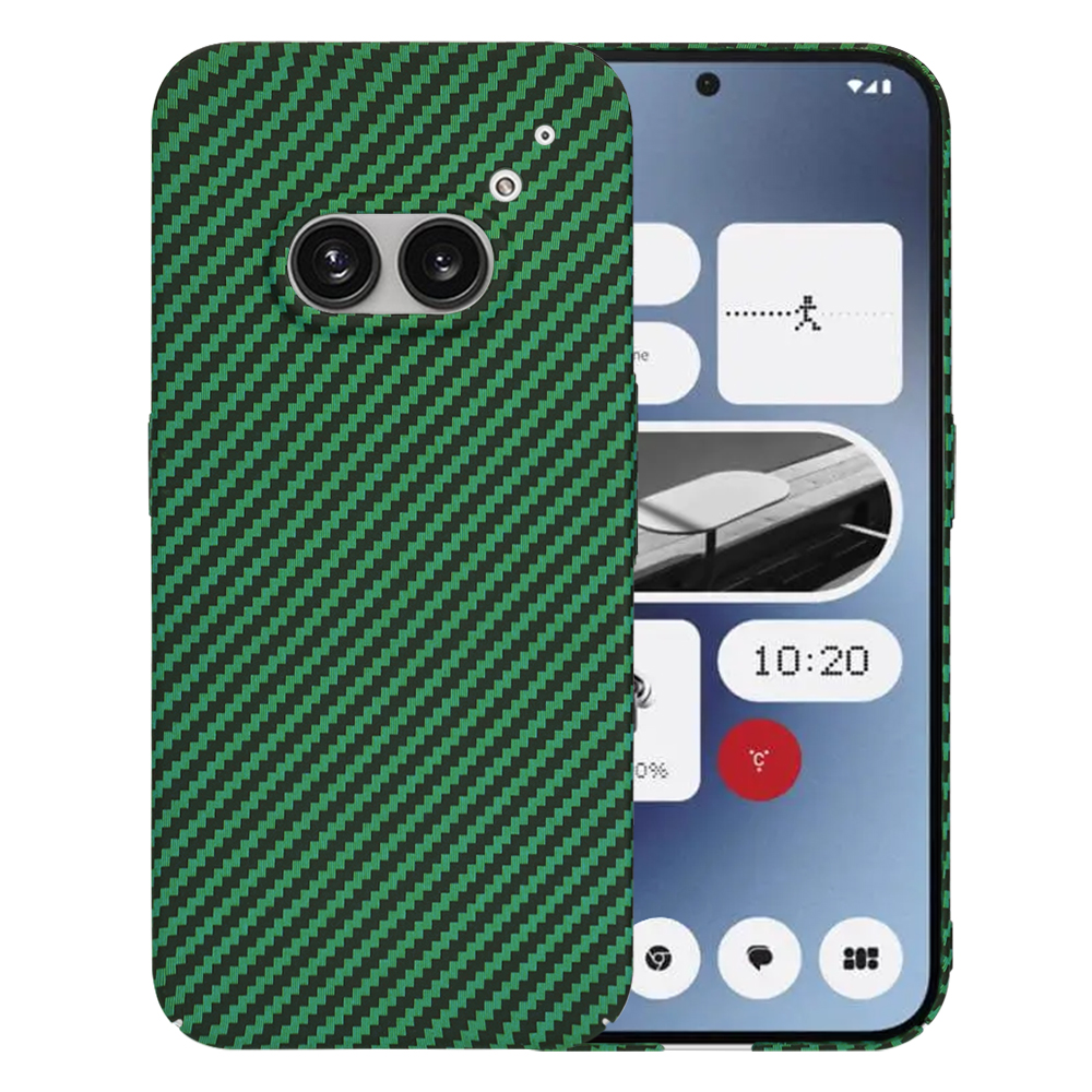Калъф за телефон (2a) / (2a) Plus - Techsuit Carbonite FiberShell - Зелен