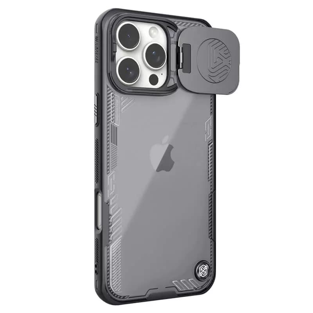 Калъф за iPhone 16 Pro Max - Nillkin Iceblade Prop (без Camera Cutout) - Черен