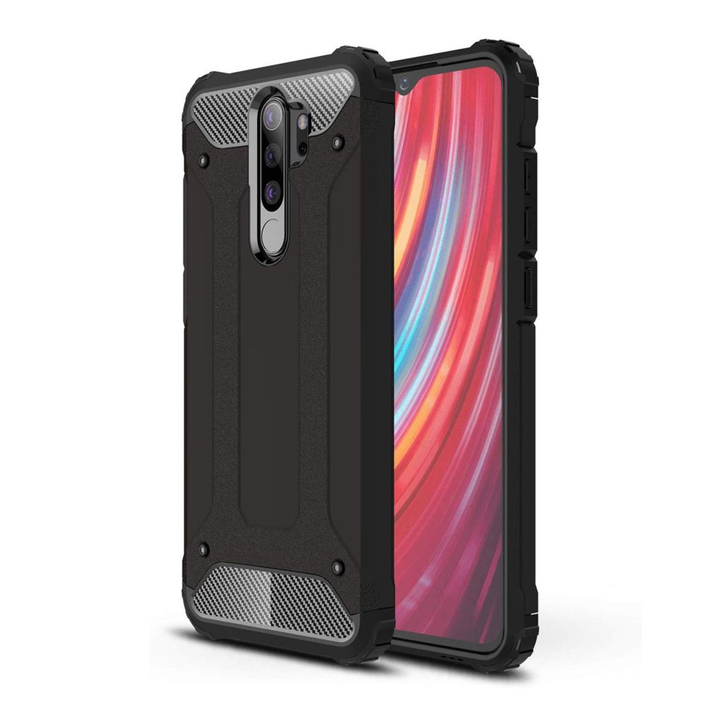 Калъф за Xiaomi Redmi Note 8 pro - Techsuit Hybrid Armor - Черен