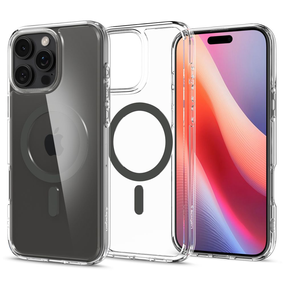Калъф за iPhone 16 Pro - Spigen Ultra Hybrid MagSafe (ACS08130) - Графит
