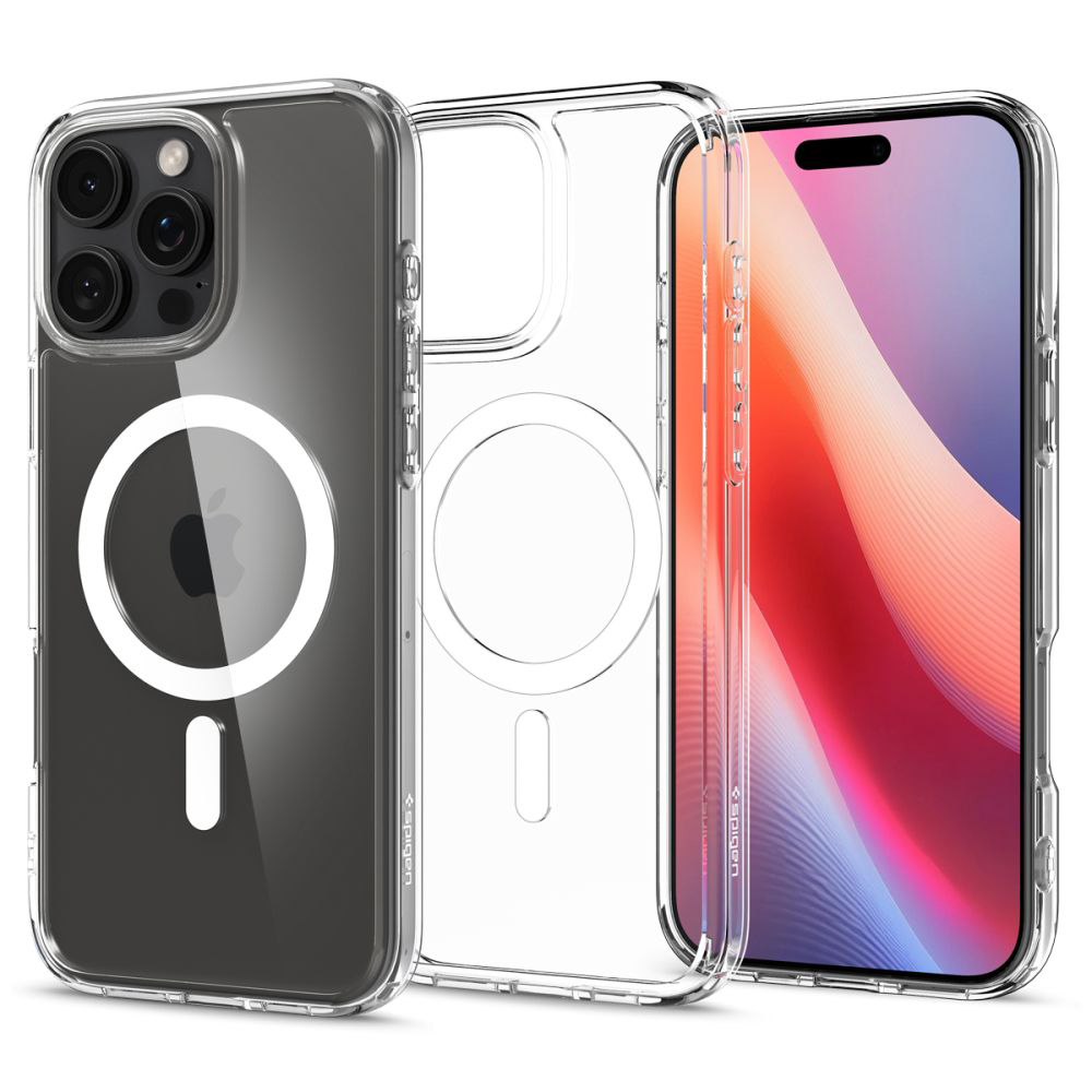 Калъф за iPhone 16 Pro Max - Spigen Ultra Hybrid MagSafe (ACS07998) - Бял