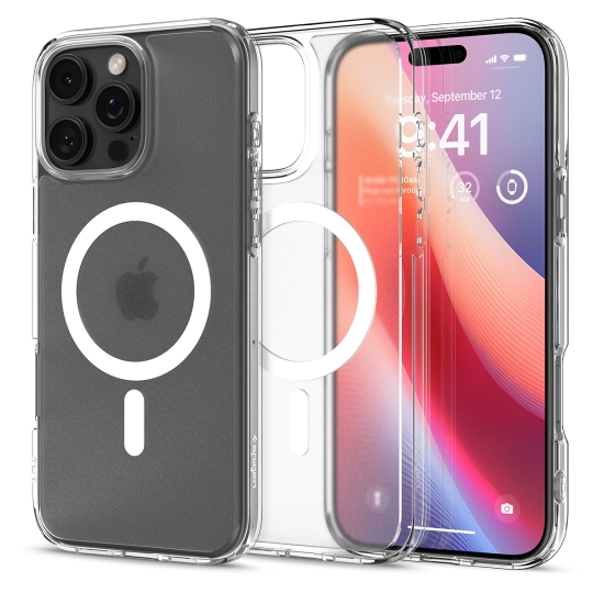 Калъф за iPhone 16 Pro - Spigen Ultra Hybrid MagSafe (ACS08133) - Frost Прозрачен