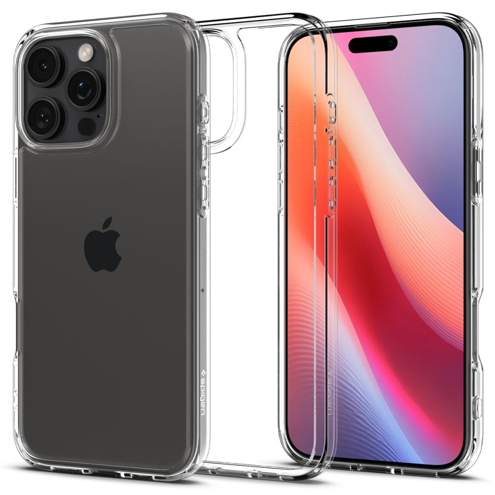 Калъф за iPhone 16 Pro Max - Spigen Ultra Hybrid (ACS07992) - Прозрачен