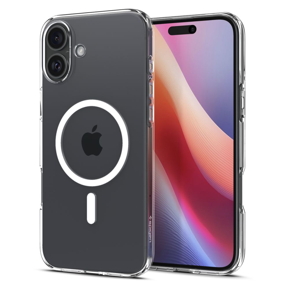 Калъф за iPhone 16 Plus - Spigen Liquid Crystal MagSafe (ACS08388) - Прозрачен