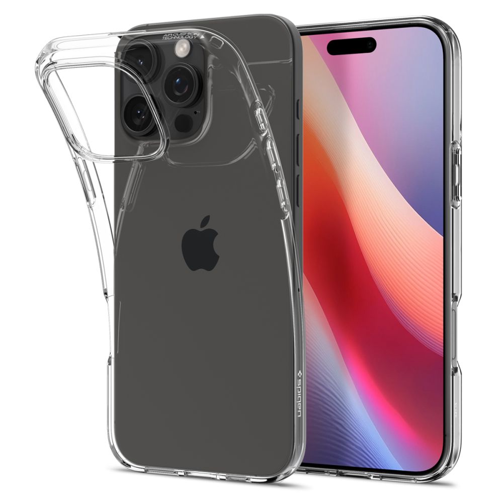Калъф за iPhone 16 Pro - Spigen Liquid Crystal (ACS08112) - Crystal Прозрачен