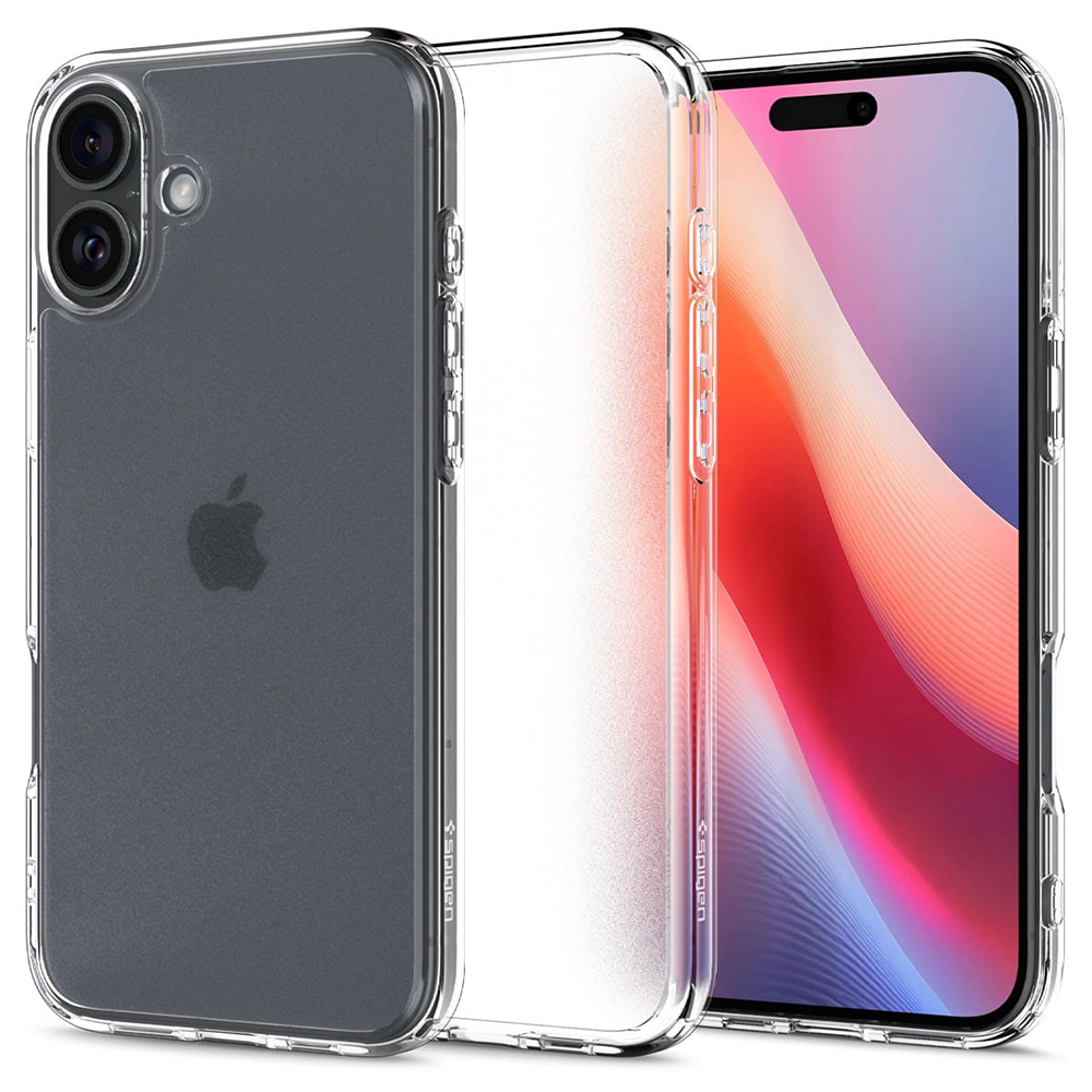 Калъф за iPhone 16 - Spigen Ultra Hybrid (ACS08199) - Прозрачен