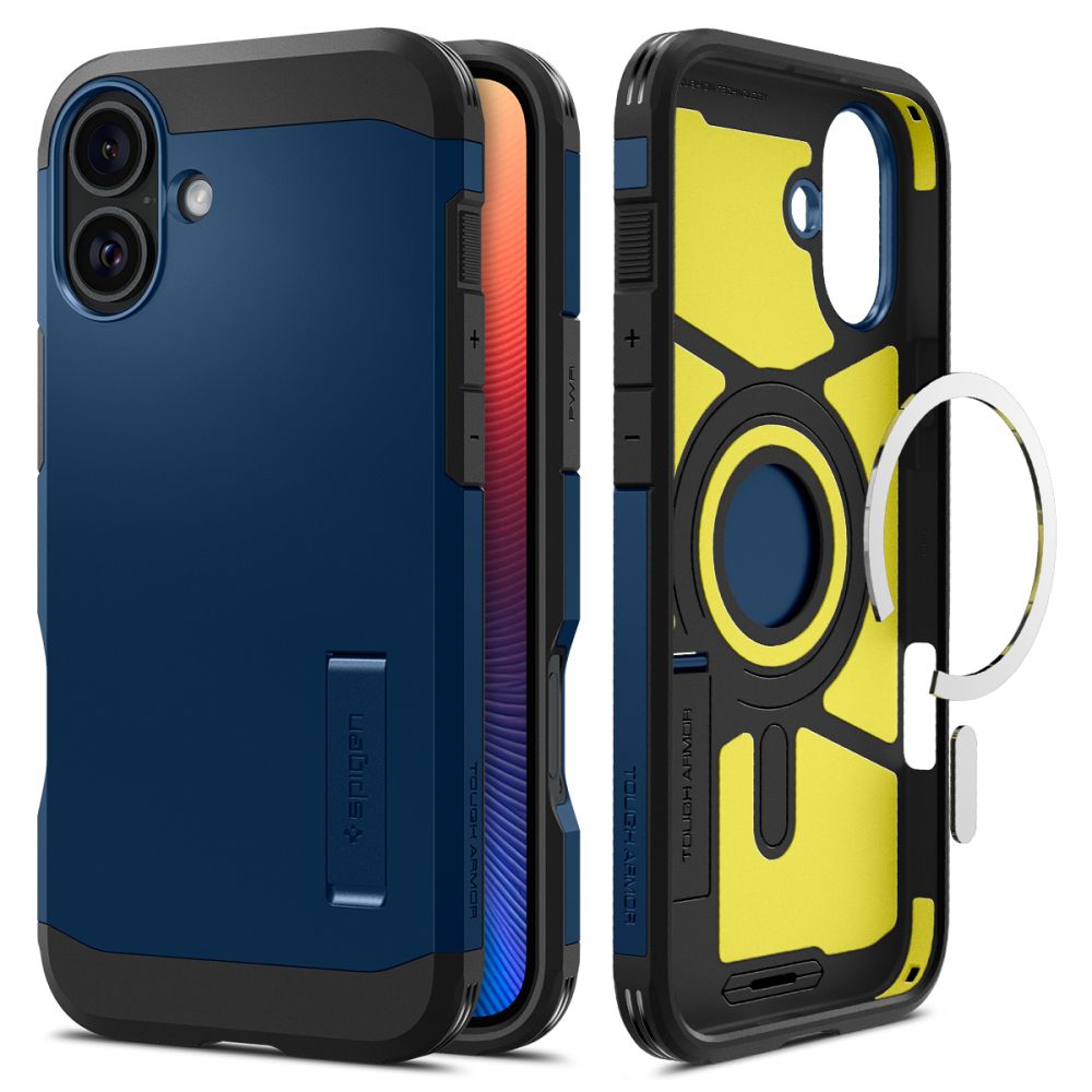Калъф за iPhone 16 - Tough Armor MagSafe (ACS08217) - Sierra Син