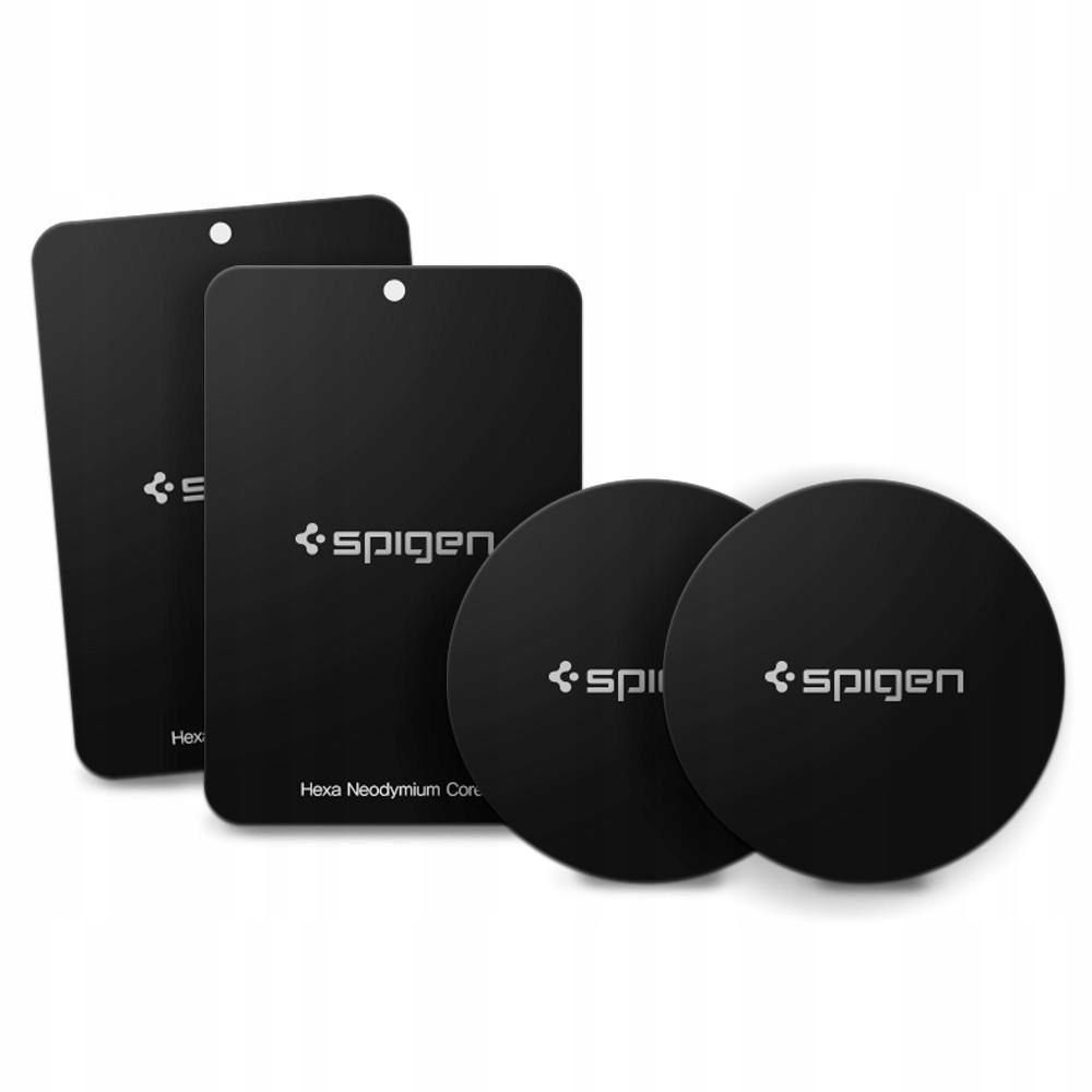 Метални телефонни плочи (комплект от 4) - Spigen MP-4P (000EP20342) - черни