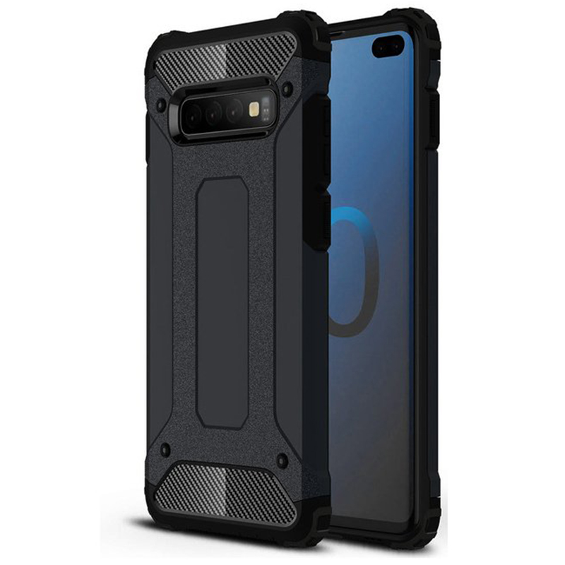 Калъф за Samsung Galaxy S10 4G - Techsuit Hybrid Armor - Черен
