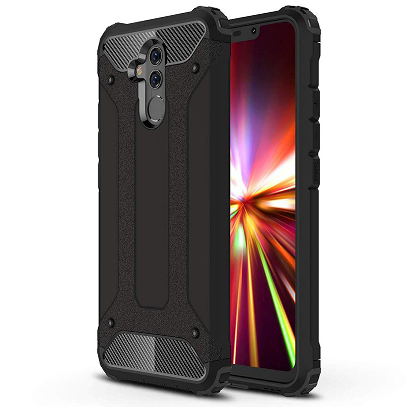 Калъф за Huawei Mate 20 Lite - Techsuit Hybrid Armor - Черен