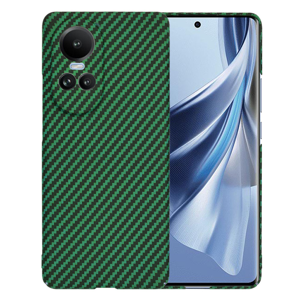 Калъф за Oppo Reno10 / Reno10 Pro - Techsuit Carbonite FiberShell - Зелен
