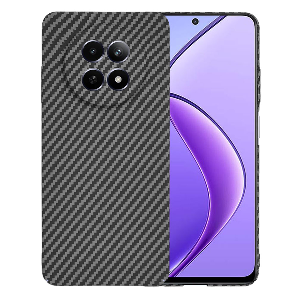 Калъф за Realme 12 / 12x - Techsuit Carbonite FiberShell - Черен