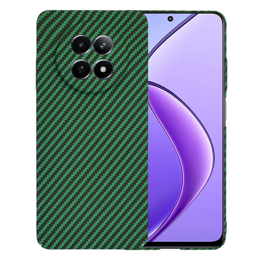 Калъф за Realme 12 / 12x - Techsuit Carbonite FiberShell - Зелен
