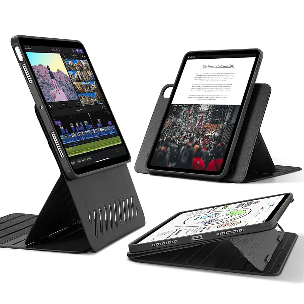 Калъф за iPad Air 4 (2020) / Air 5 (2022) / Air 11 (2024) / Air 11 (2025) / Air 11 (2026) - ESR Shift Magnetic - Черен