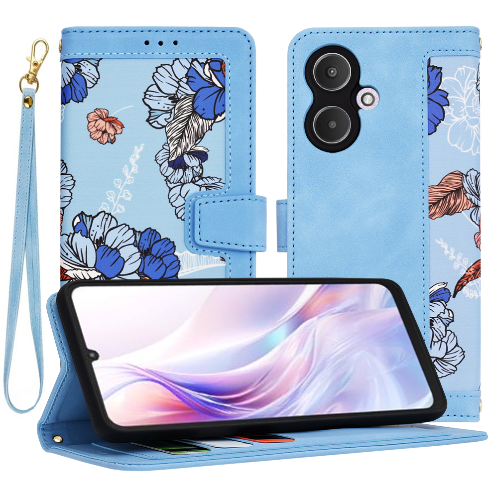 Калъф за Xiaomi Redmi 13C 5G Techsuit FlipCraft - Vibrant Син