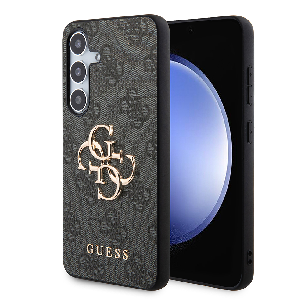 Калъф за Samsung Galaxy S24 Plus - Guess Hardcase 4G Big Metal Logo (GUHCS24M4G4GMGGR) - Черен