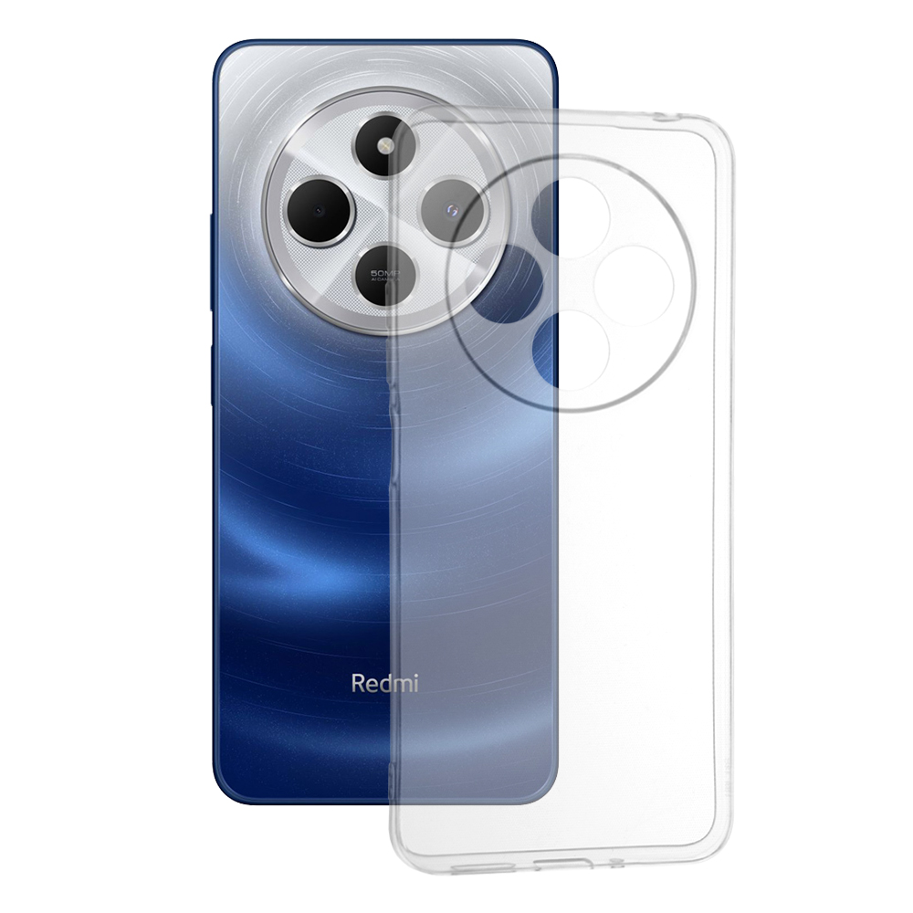 Калъф за Xiaomi Redmi 14C / Poco C75 - Techsuit Прозрачен Silicone - Прозрачен
