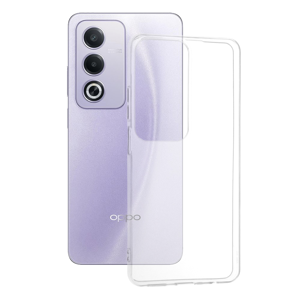 Калъф за Oppo A80 5G - Techsuit Прозрачен Silicone [Big Lens Hole] - Прозрачен