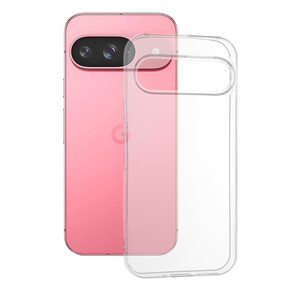 Калъф за Google Pixel 9 / 9 Pro - Techsuit Прозрачен Silicone - Прозрачен