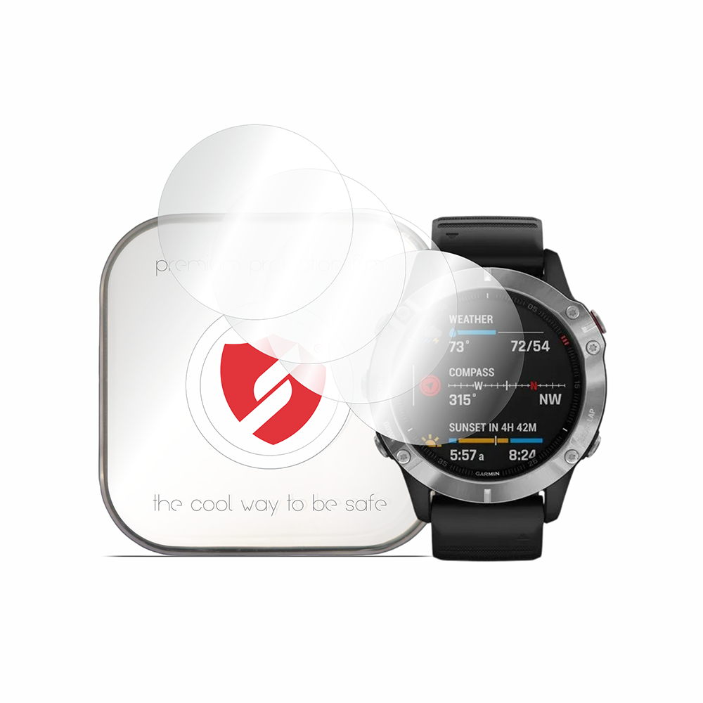 [4x Pack] Премиум регенерируемо фолио Garmin Fenix 5/6/6 Pro - Smart Protection Classic - Прозрачен