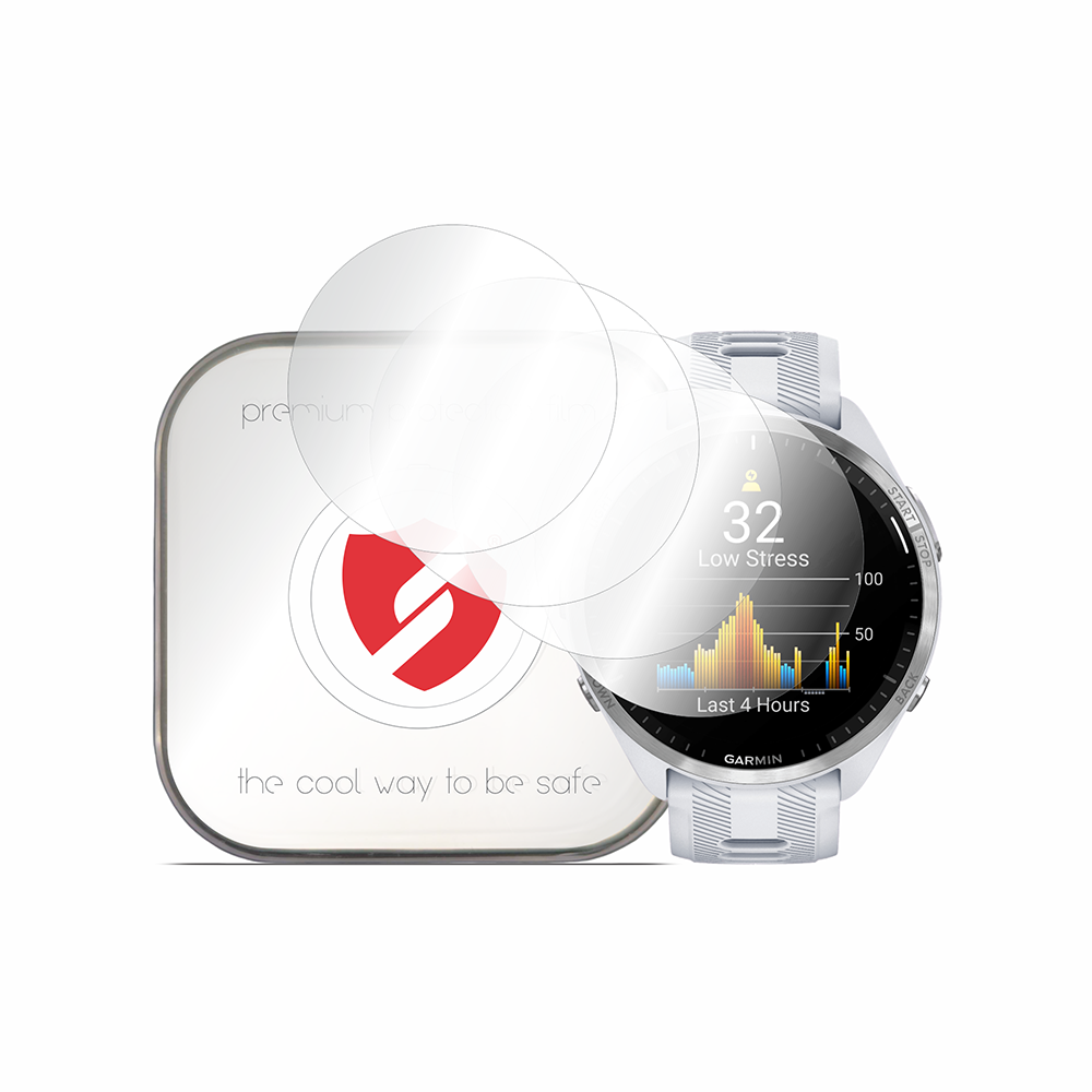 [4x Pack] Forerunner 965 Premium Regenerable Foil - Smart Protection Classic - Прозрачен