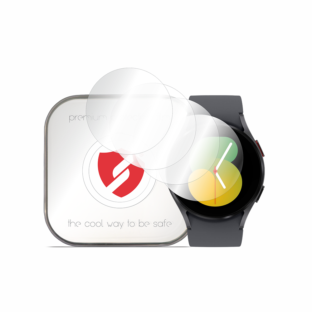 [4x Опаковка] Samsung Galaxy Watch5 40 mm Premium подвижно фолио - Smart Protection Classic - Прозрачен