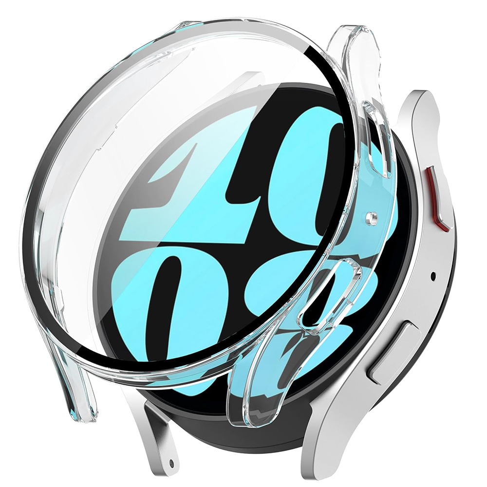 Калъф за Samsung Galaxy Watch6 (44mm) + калъф - Techsuit Defense360 Pro - Прозрачен